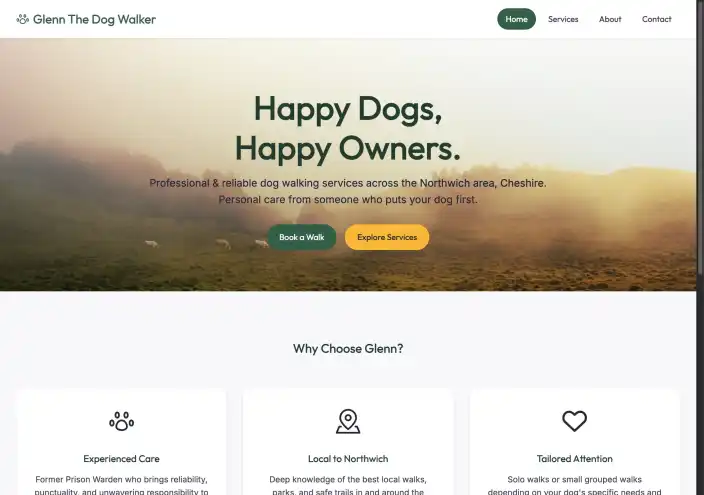 Glenn The Dog Walker screenshot